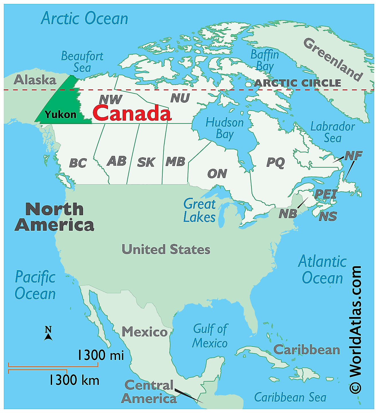Yukon Maps Facts World Atlas