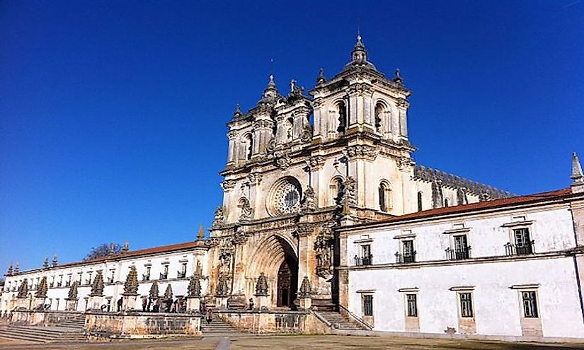 Alcobaça Monastery in Portugal, a UNESCO World Heritage Site inscribed in 1997.