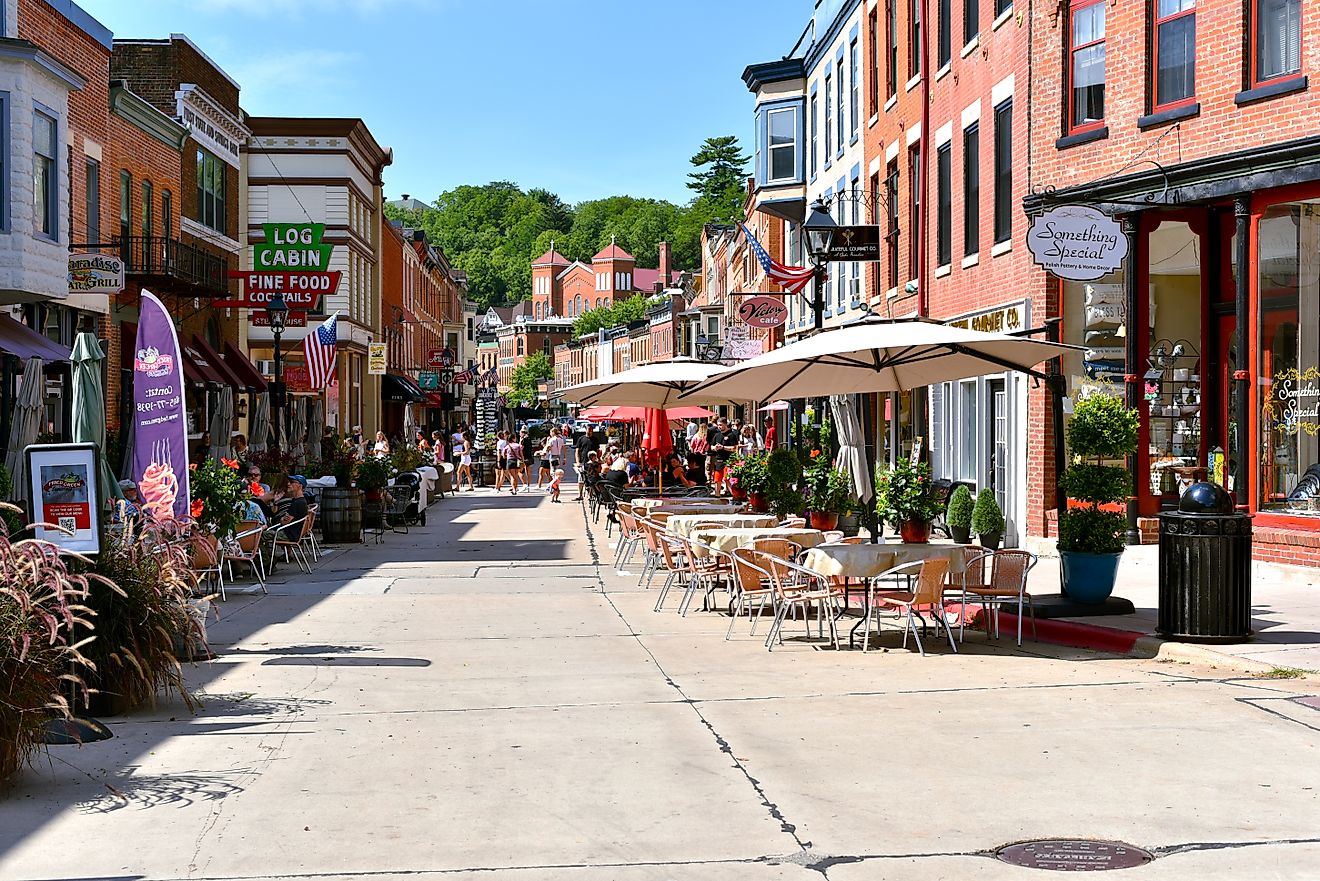 Downtown Galena, Illinois. Ben Harding / Shutterstock.com.