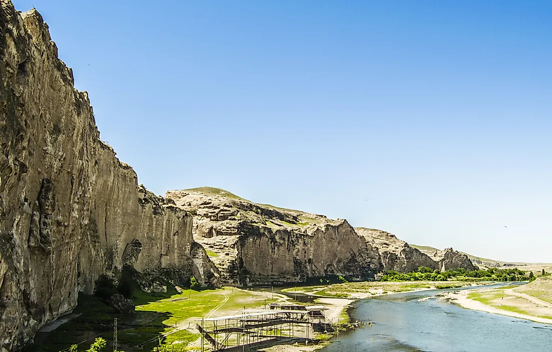 The landscape of Mesopotamia in what is now modern-day Turkey. 