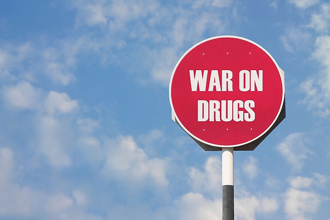 The war on drugs is considered to be a failure by many of its critics. 