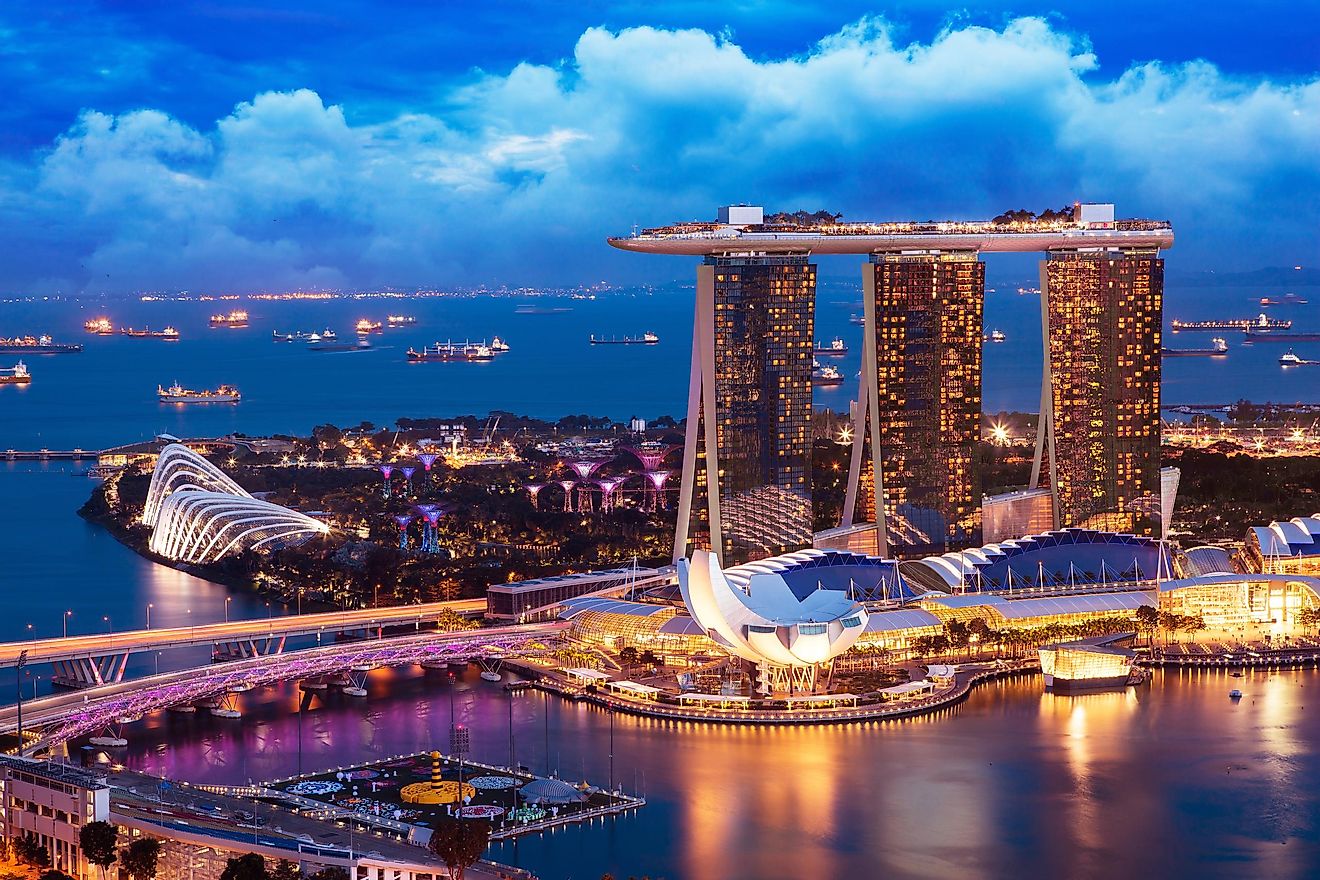 Singapore's City-Scape. Image credit: MOLPIX/Shutterstock