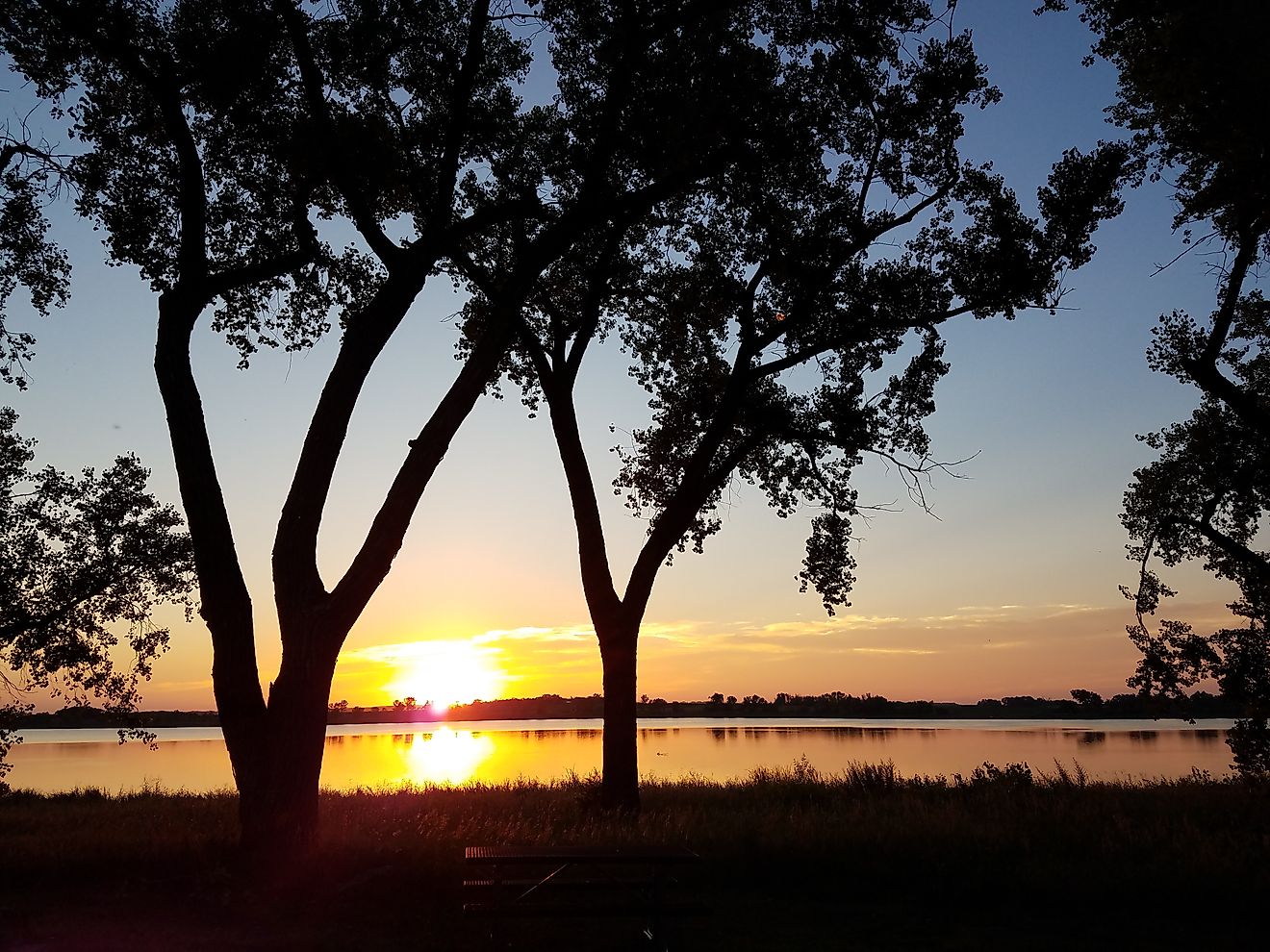 Lake Andes National Wildlife Refuge near Lake Andes, South Dakota.