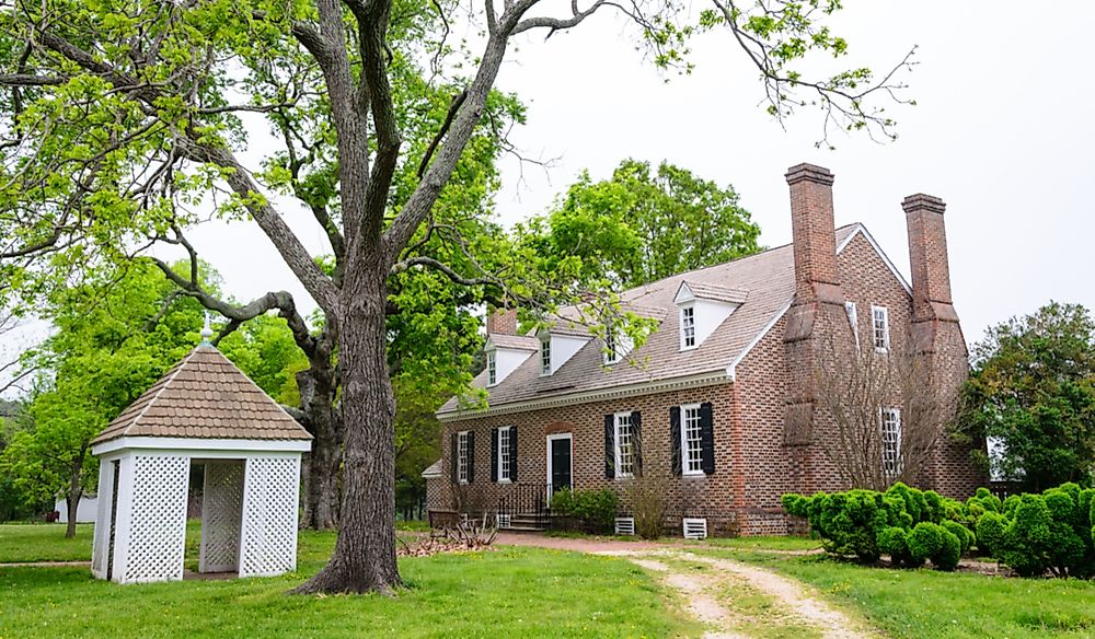 The George Washington Birthplace National Monument in Virginia.