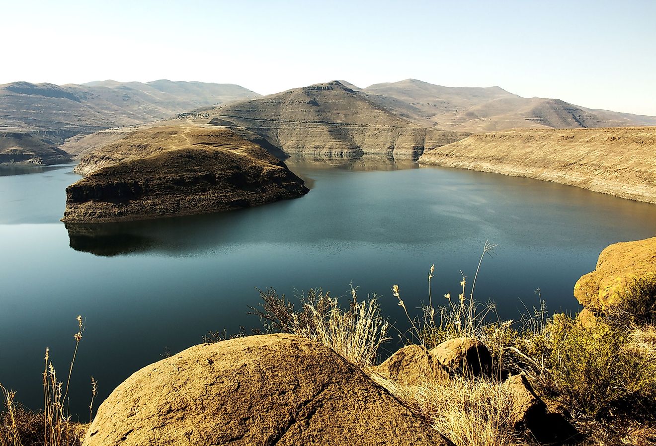 Panoramic view in Lesotho, southern Africa. Beautiful landscape in Drakensberg. Image credit Dendenal via Shutterstock. 