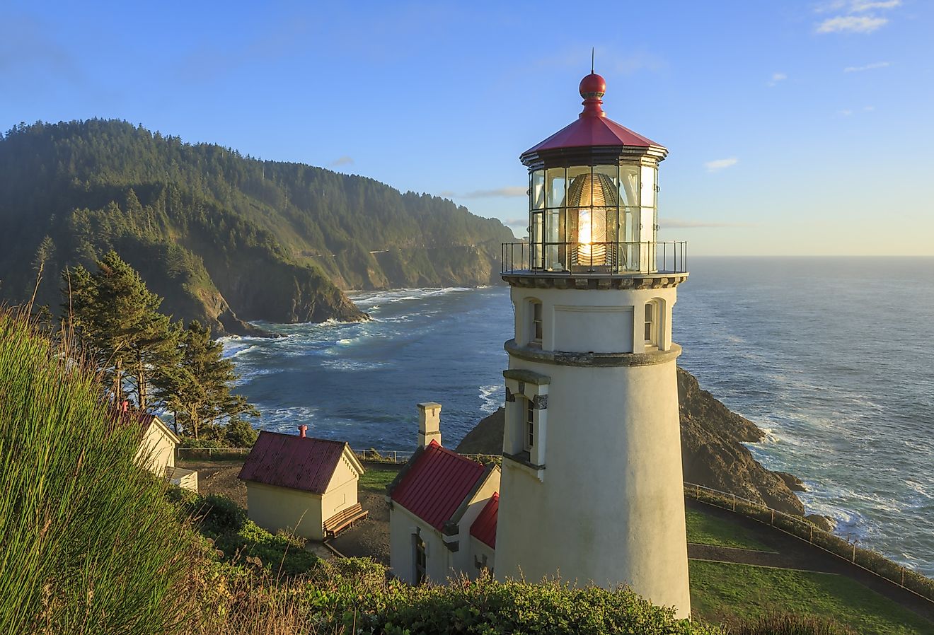 Heceta Head Lighthouse, Florence, Oregon.
