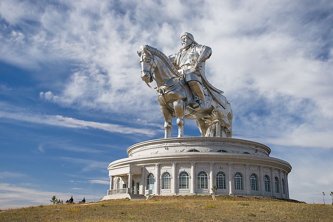 Genghis Khan founded the Mongol Empire. It would soon span more than one-fifth of the world's land area and one-quarter of the human population.