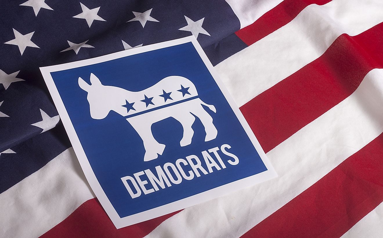 The symbol of the democrats, the donkey. 