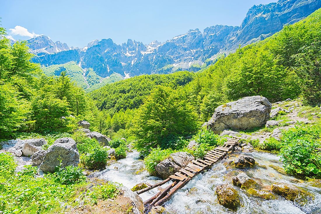 Valbonë Valley National Park, Albania. 