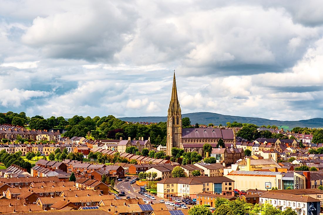 A church in Northern Ireland. 