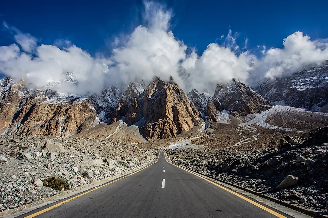 Due to its unique features, the Karakoram highway has been called the "Eighth Wonder of the World".