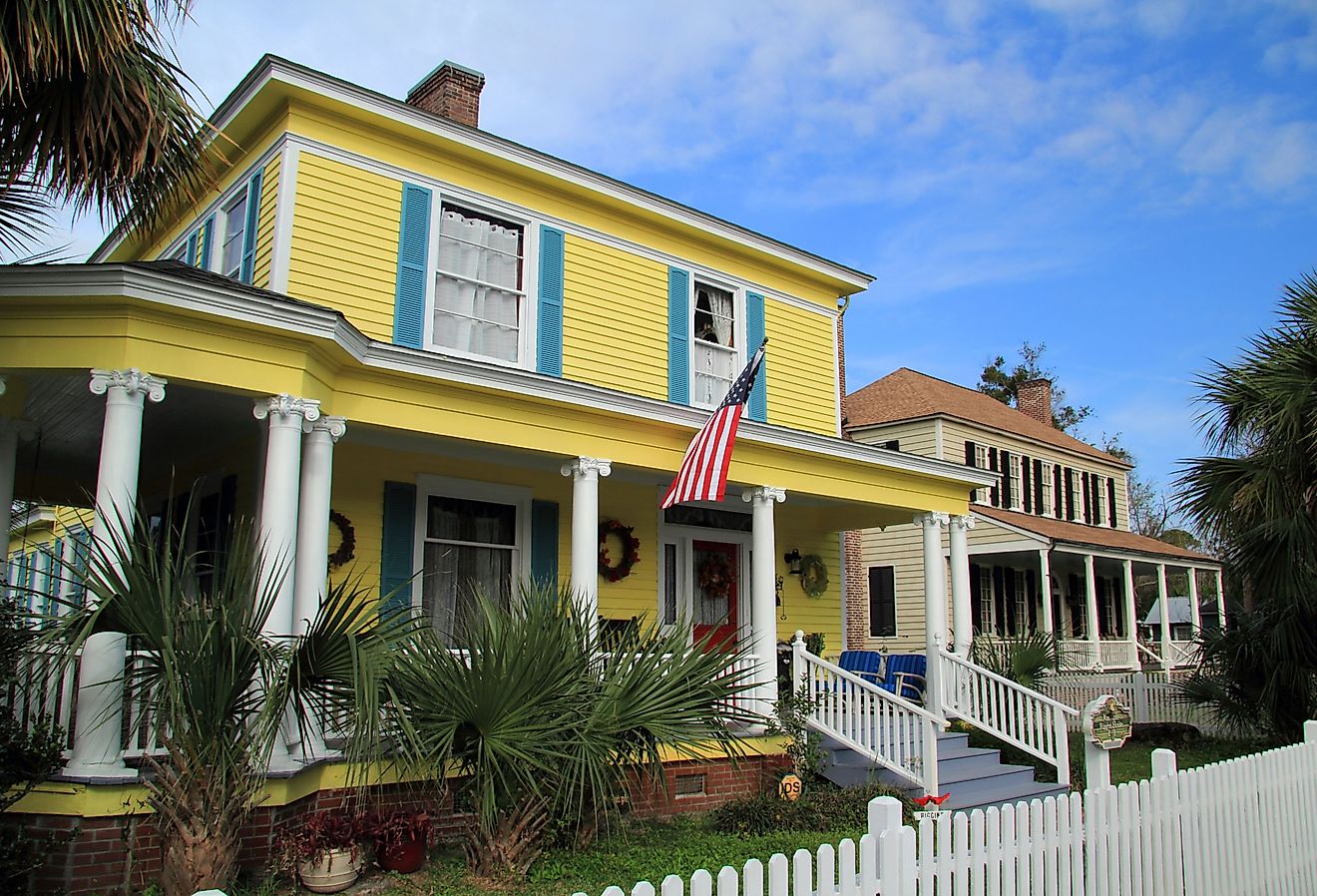 St Marys Historic District, Georgia. Image credit William Silver via Shutterstock