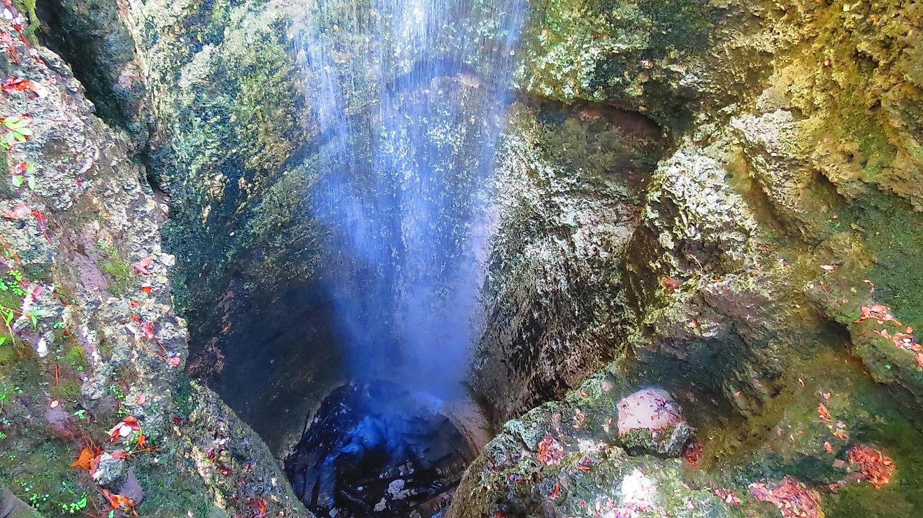 Falling Waters Falls, Florida. 