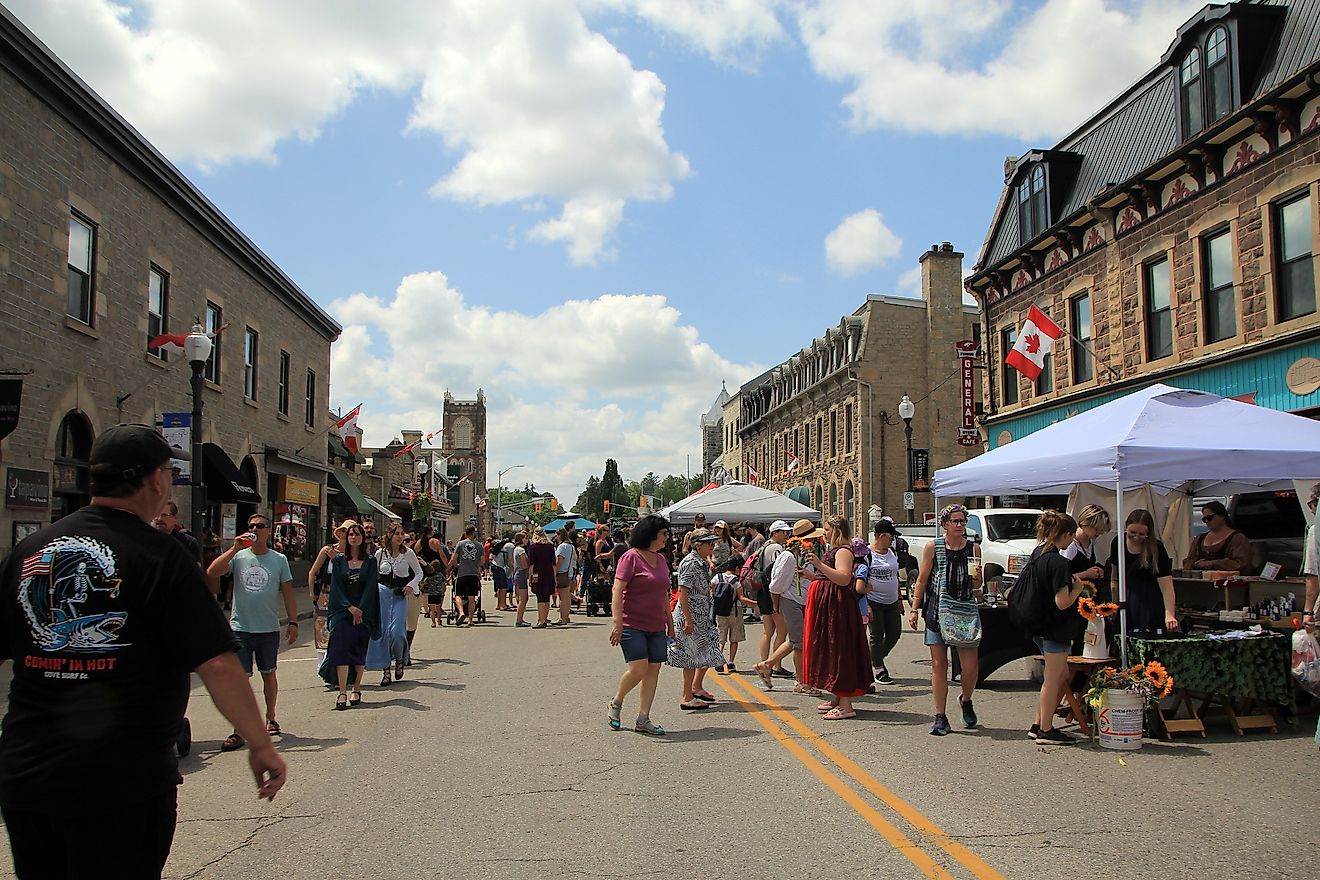 The Fergus Medieval Faire in Fergus, Ontario. Lucy / Shutterstock.com