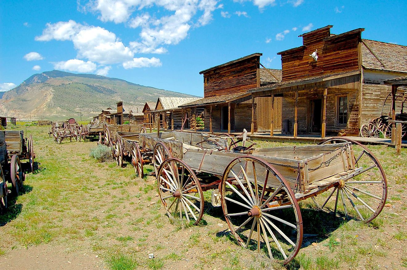 A scene from Cody, Wyoming.