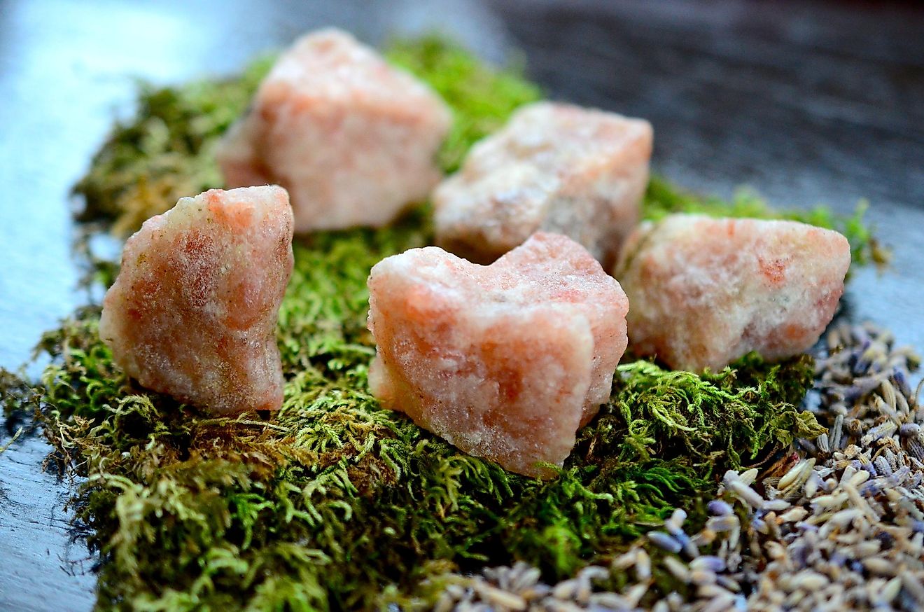 Natural Sunstone, beautiful intricate colorings of orange and cream. 