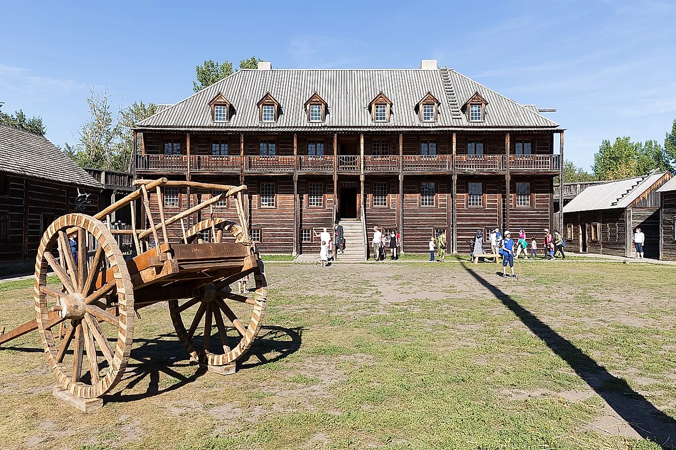 Fort Edmonton Park. Image credit:Mack Male/Wikimedia.org