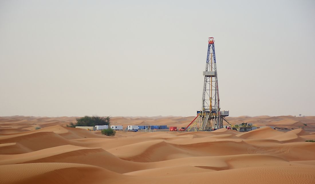 Oil is an important and highly exploited natural resource for the UAE.