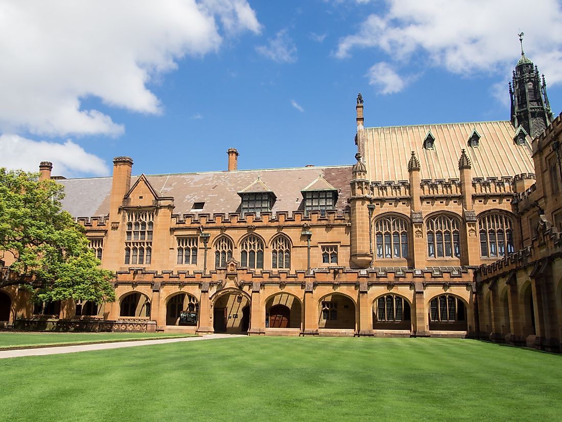 The University of Sydney, Australia campus. 