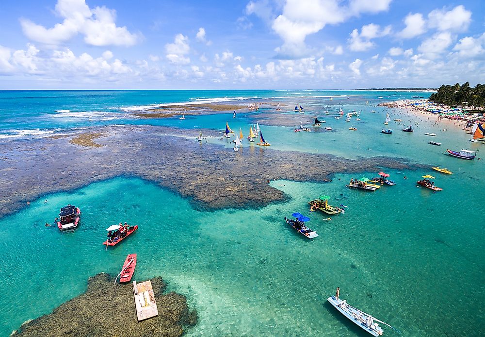 A beach in the state of Pernambuco. 