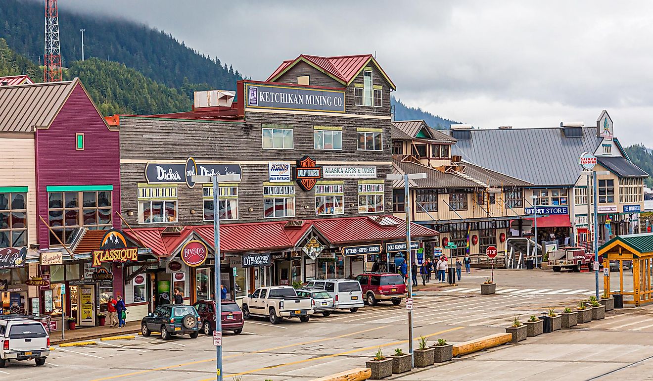 Ketchikan, Alaska. Image credit: Darryl Brooks / Shutterstock.com 