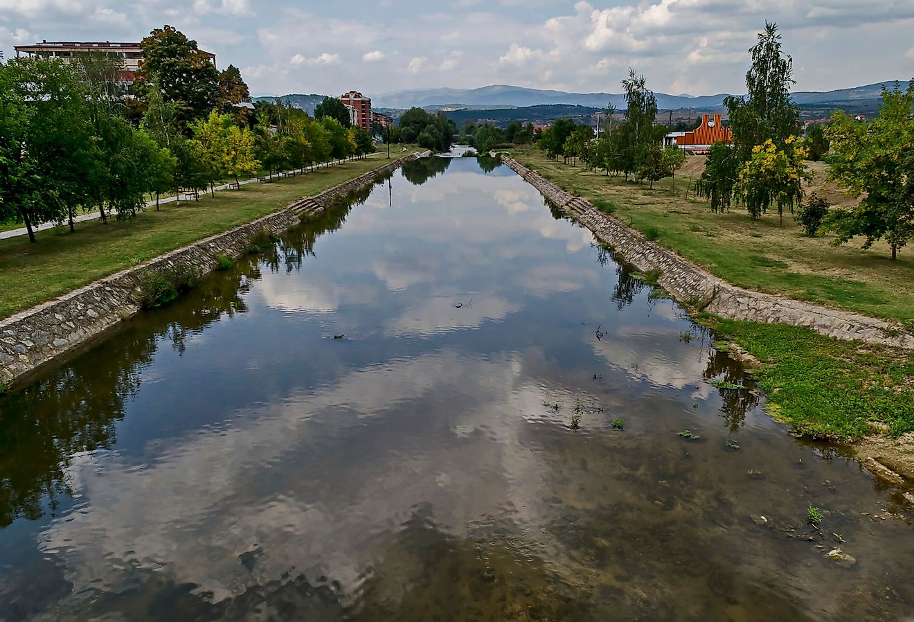 Summer landscape of Bregalnica River. Image credit Velichka Miteva via Shutterstock. 