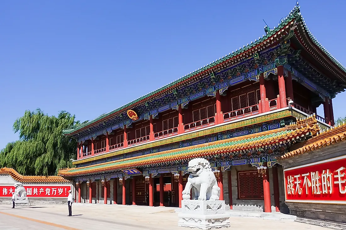 Zhongnanhai, the official residence of the Premier of China. Editorial credit: Carlos Huang / Shutterstock.com.