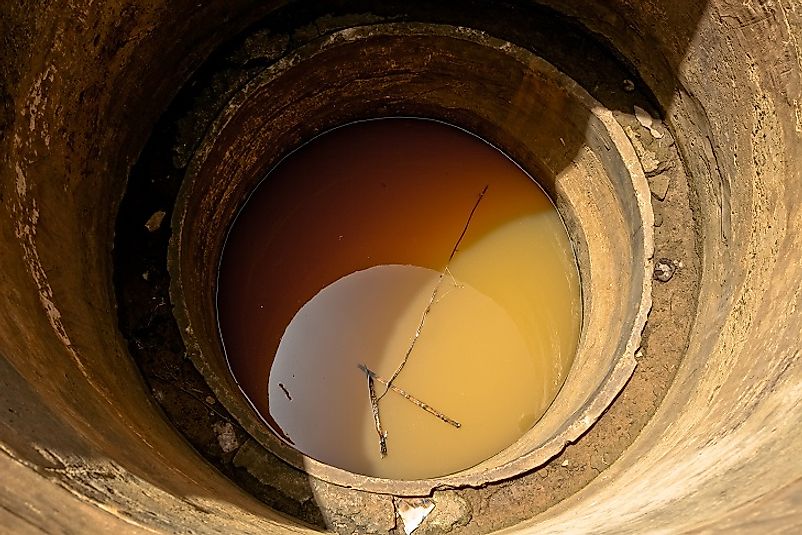For many in rural Sub-Saharan Africa, dirty wells such as this one in Senegal are the primary sources of drinking water.