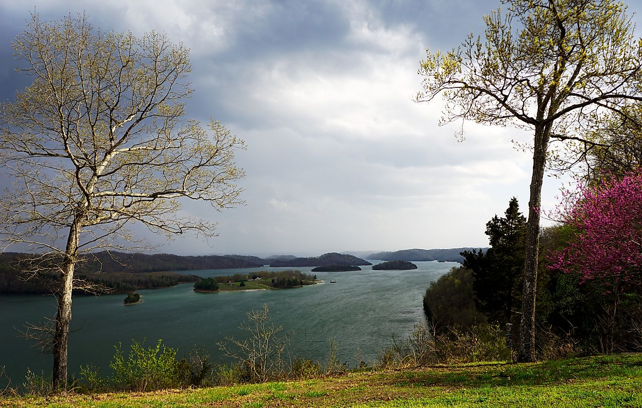 Dale Hollow Lake State Resort Park near Burkesville, Kentucky.