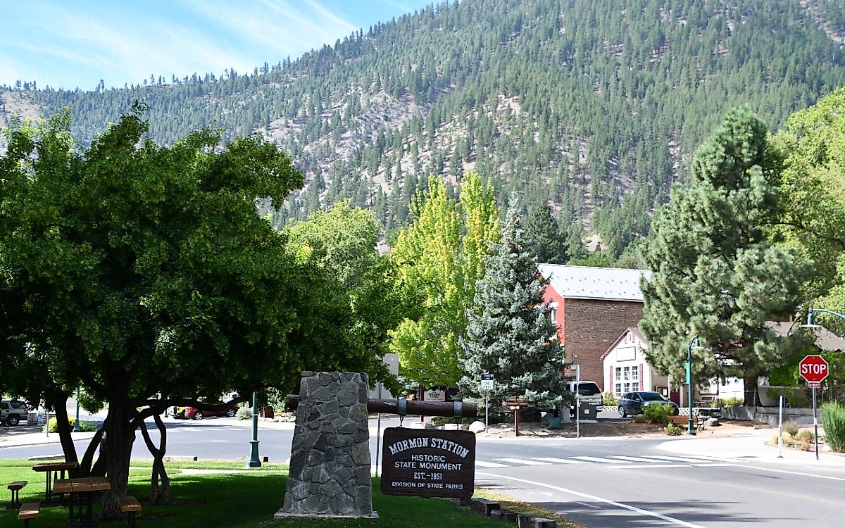 Mormon Station State Historic Park in Genoa, Nevada. Image credit Ritu Manoj Jethani via Shutterstock