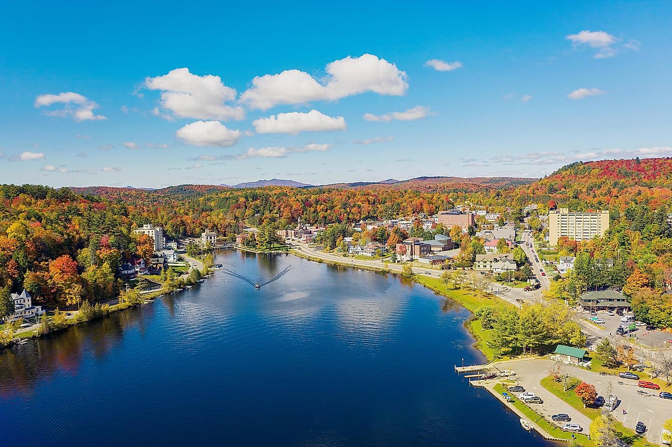 Saranac Lake, New York.