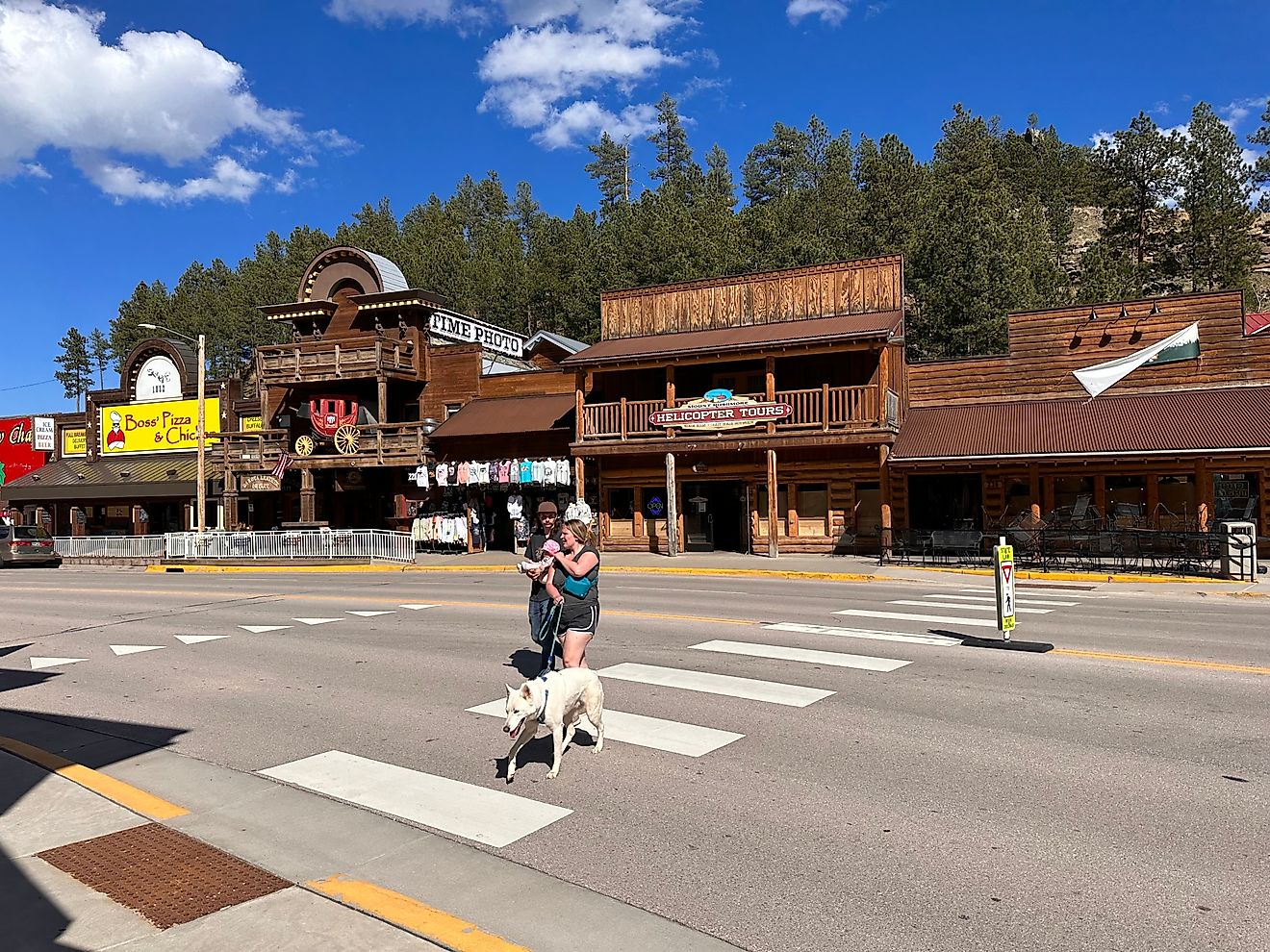 Keystone, South Dakota - May 11,2024 - Famous Keystone town near Mount Rushmore in the Black Hills area of South Dakota , USA. Lissandra Melo via Shutterstock