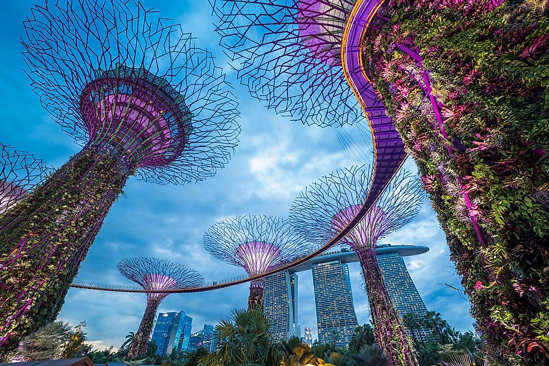 Singapore is home to a wealth of unique architecture. 