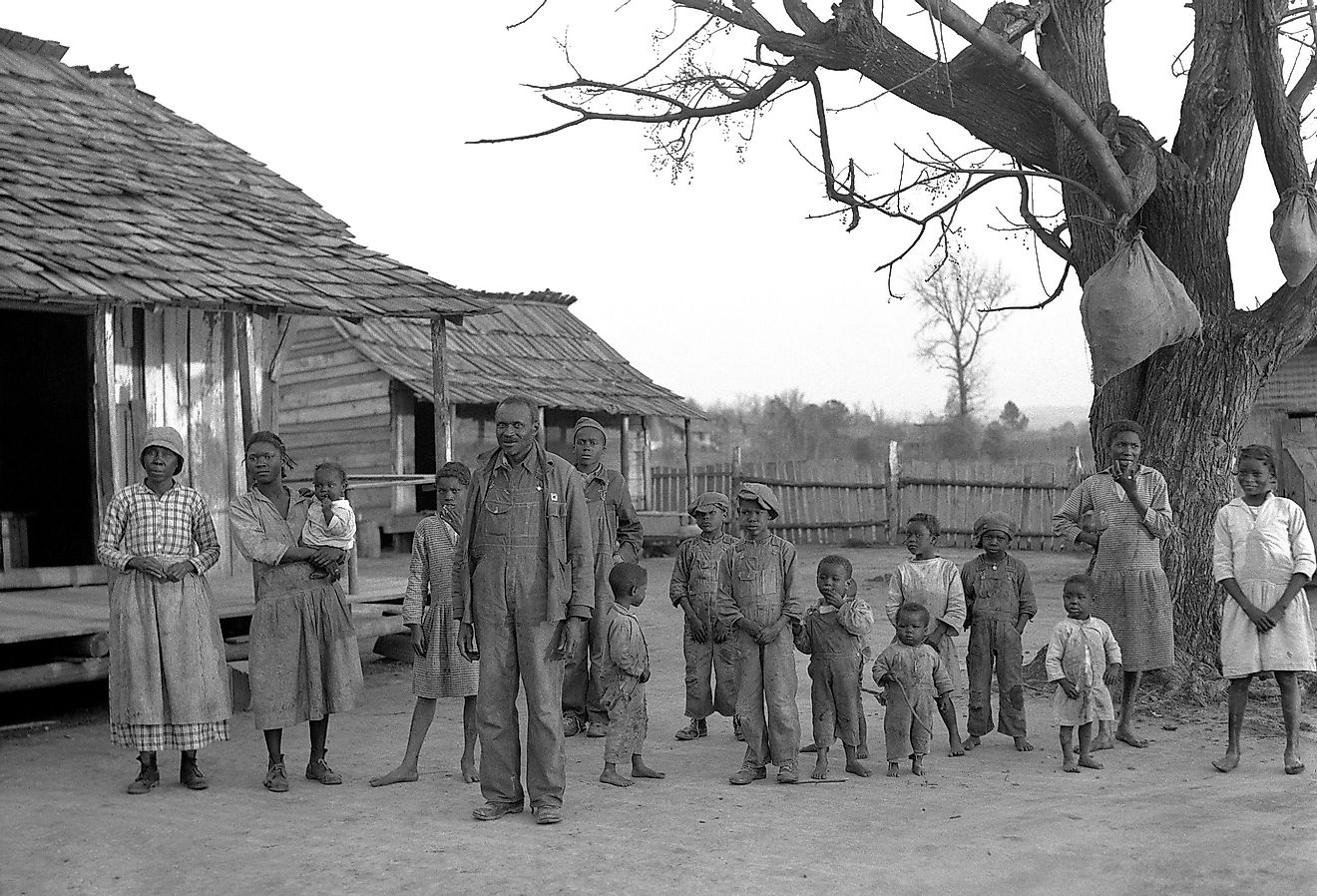 Descendants of former slaves of the Pettway plantation, Alabama, US.