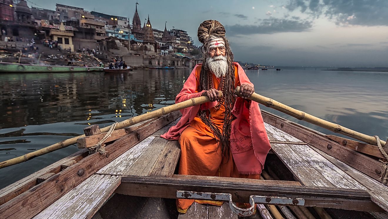 Portrait of a Hindu ascetic in India. Image credit: Ruslan Kalnitsky/Shutterstock.com