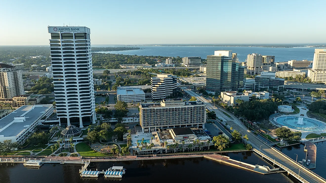 San Marco area in Jacksonville, Florida. Editorial credit: Frame Craft 8 / Shutterstock.com