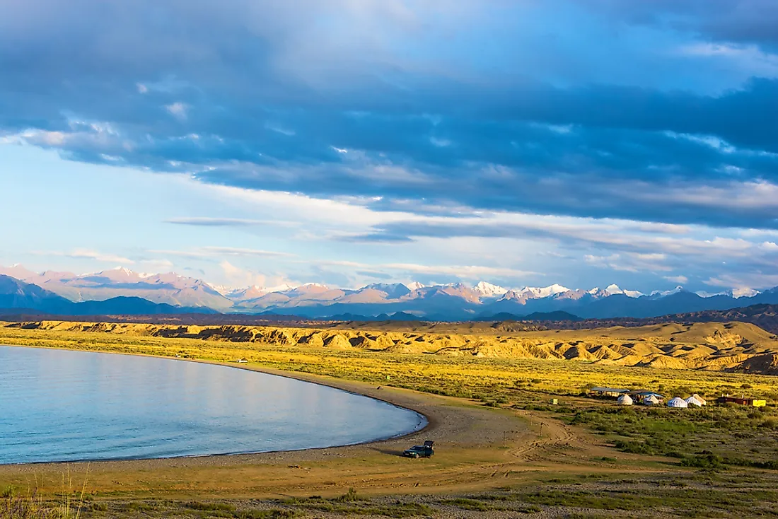 Lake Issyk-kul. 