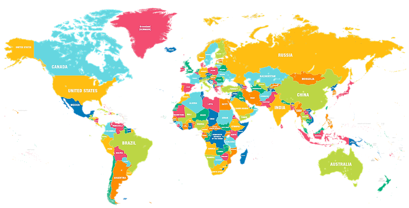 US States Names and Two Letter Abbreviations Map