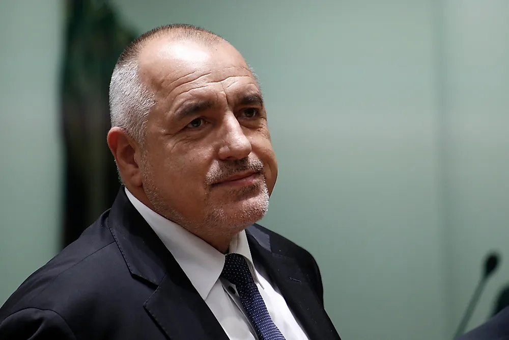 Bulgarian prime minister, Boyko Borissov. Editorial credit: Alexandros Michailidis / Shutterstock.com.