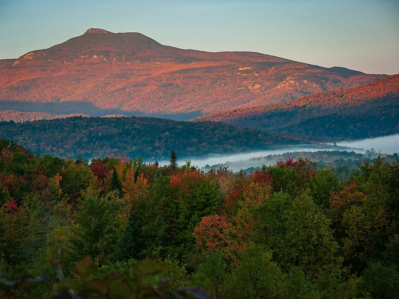 Camel's Hump State Park in Vermont. Credit: Capt' Tom / Shutterstock