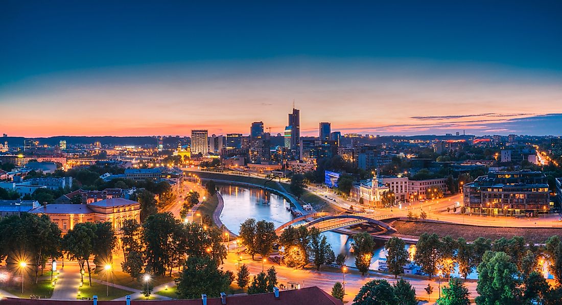 Vilnius is the capital of Lithuania, a nation that can be categorized as a small power state.