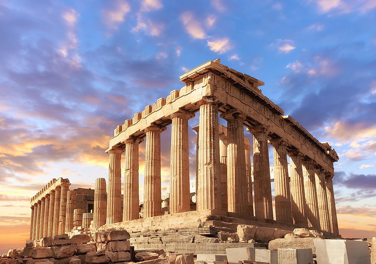 Parthenon was finished on 432 BCE, and even though it sustained substantial damage in 1687 during the Morean War.