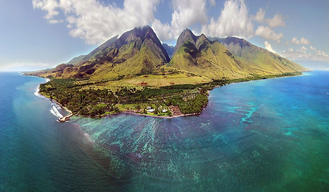 Maui is the second largest Hawaiian island.