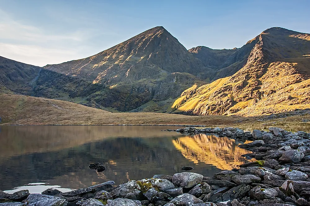 Carrauntoohil, the highest point in Ireland. 