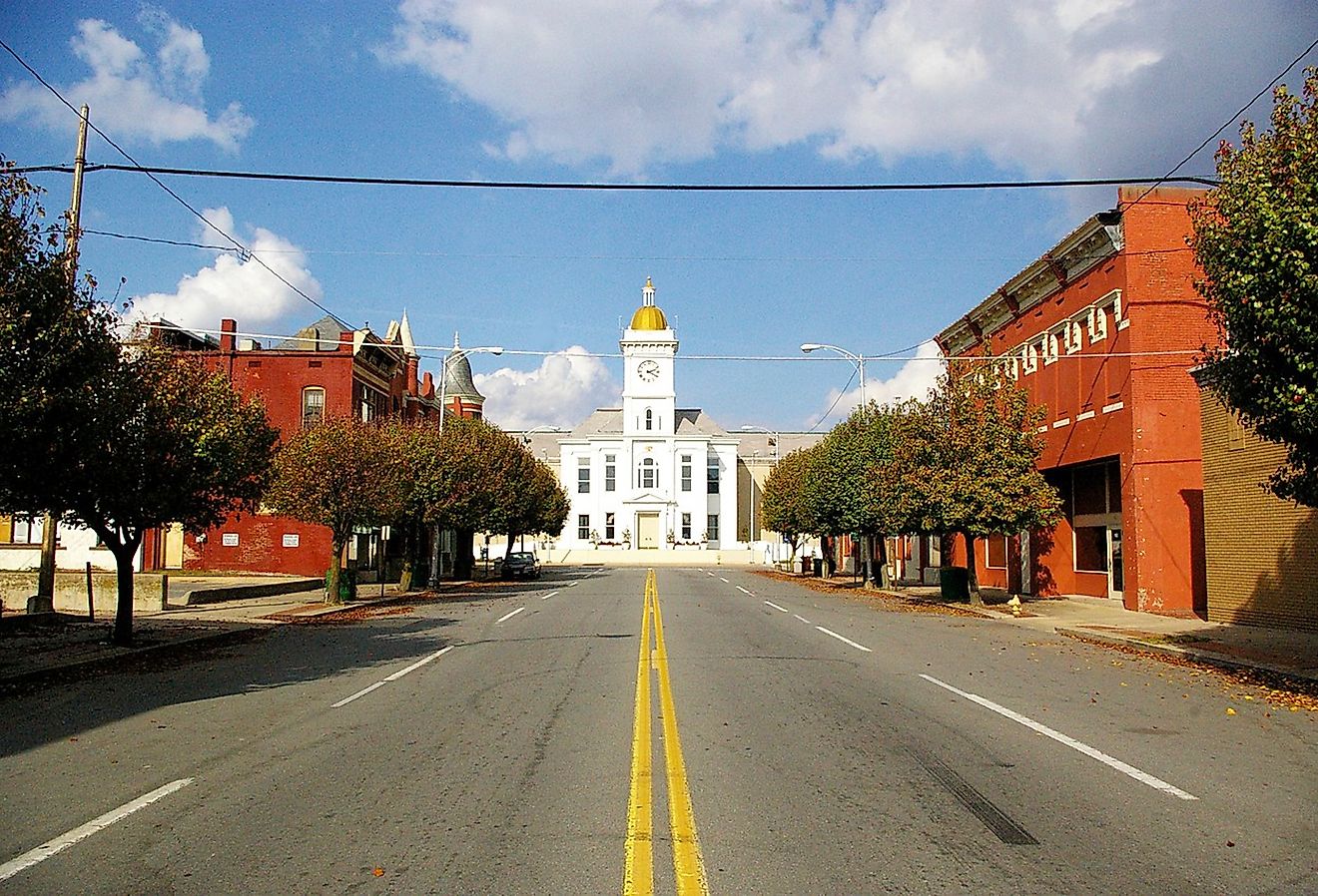 The Commercial Historic District in Pine Bluff, Arkansas. Image credit Roland Klose, via Wikimedia Commons