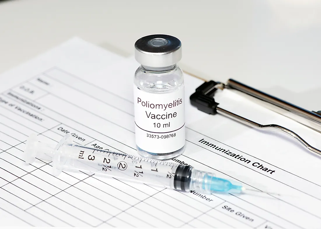 Since it's invention in 1955, many countries have made the polio vaccine mandatory.