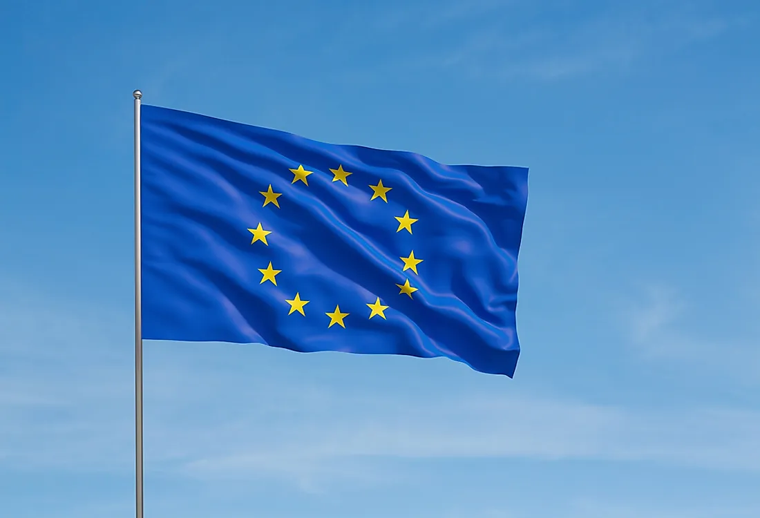 The flag of Europe has been in use since 1955. 