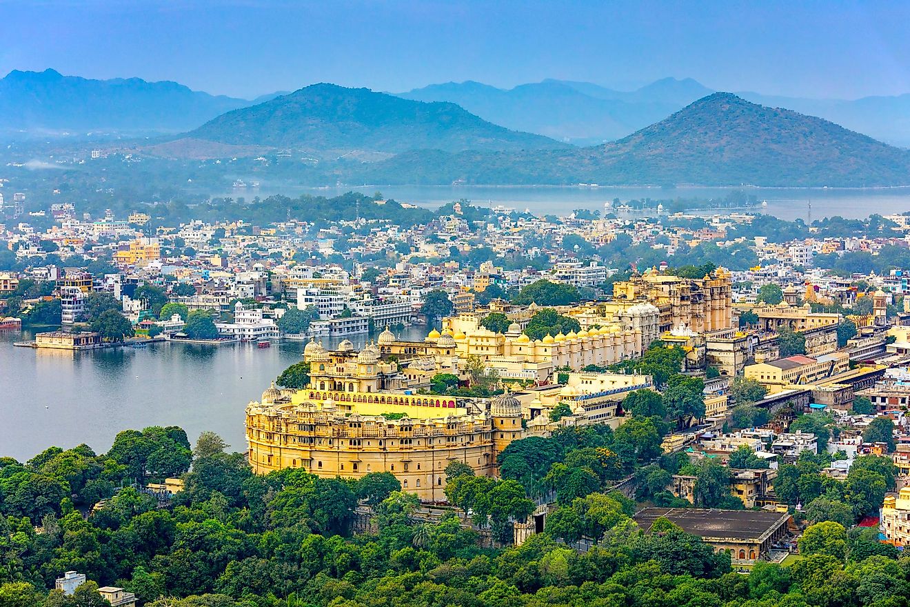 The beautiful city of Udaipur, Rajasthan.