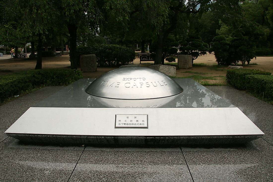 A time capsule from Expo ’70 in Osaka.
