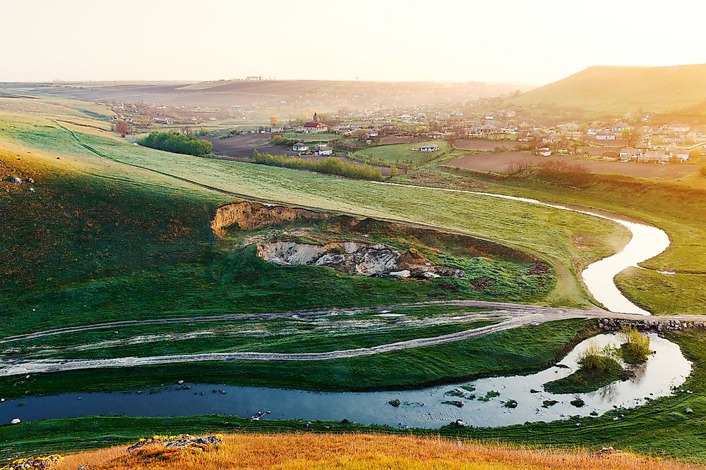 The territory of Moldavia, once a vassal state of the Ottoman Empire, is now split between Romania, Moldova, and Ukraine.